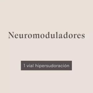 Tratamiento Neuromoduladores hipersudoración